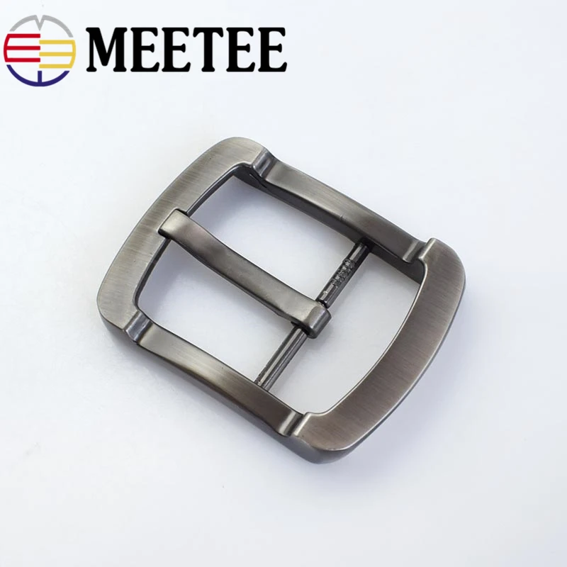 1/2 шт. Meetee с модной ременной пряжки для мужчин пояс металлическое защитное