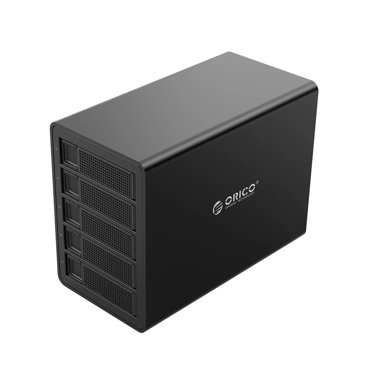 Док-станция ORICO 3,5 ''5 bay для жесткого диска USB3.0 to SATA с RAID алюминиевым корпусом для жесткого диска двойной чип 80 ТБ емкость чехол для жесткого диска