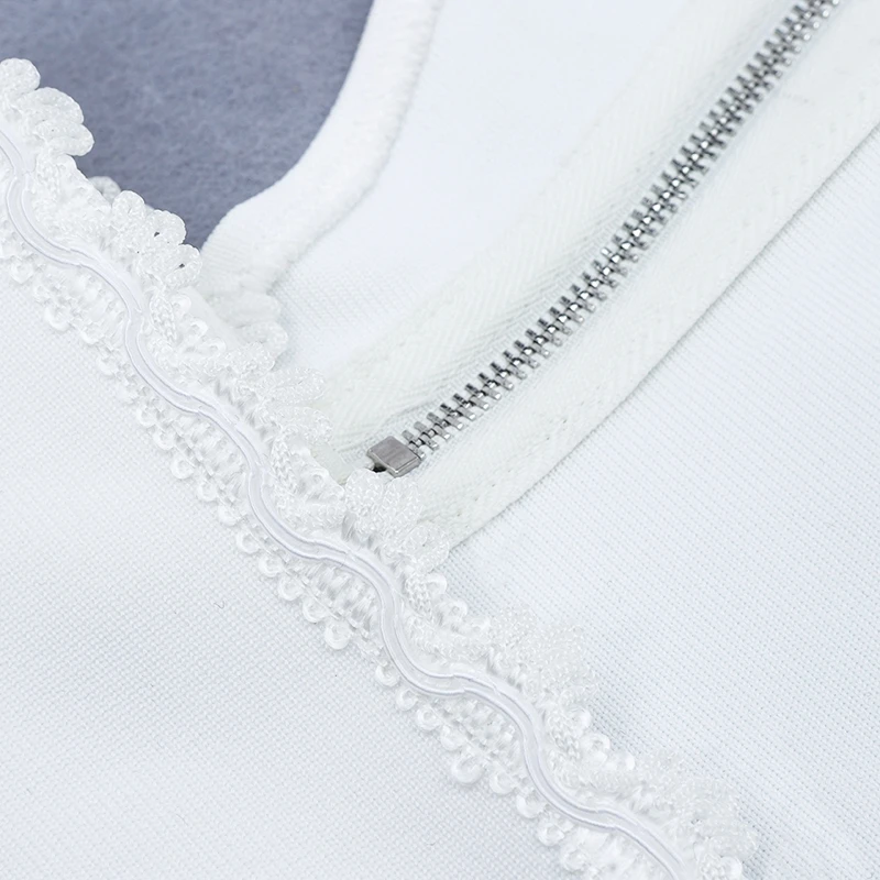 

Beateen Women's Midi Bandage Dress Sexy Spaghetti Strap Deep V Neck Split Backless ZipperBodycon Club Party Dresses Vestido 2020