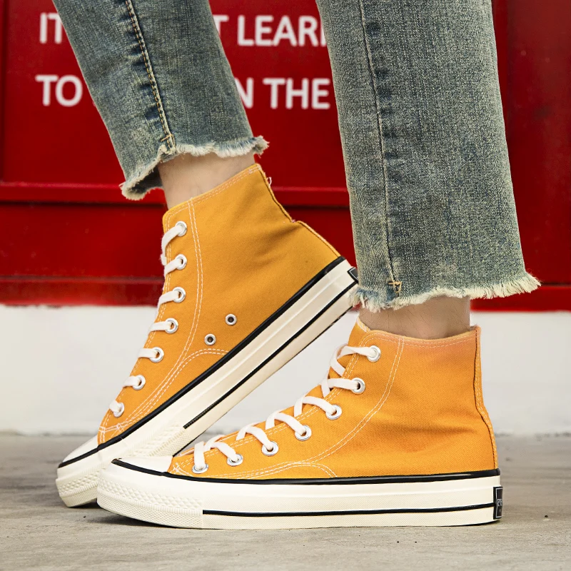 

Shoes Casual Sapatos Casual Leisure Shoes Sneaker Leather Men White Canvas For Man 2020 Sneakers High Top Shoe Fashion