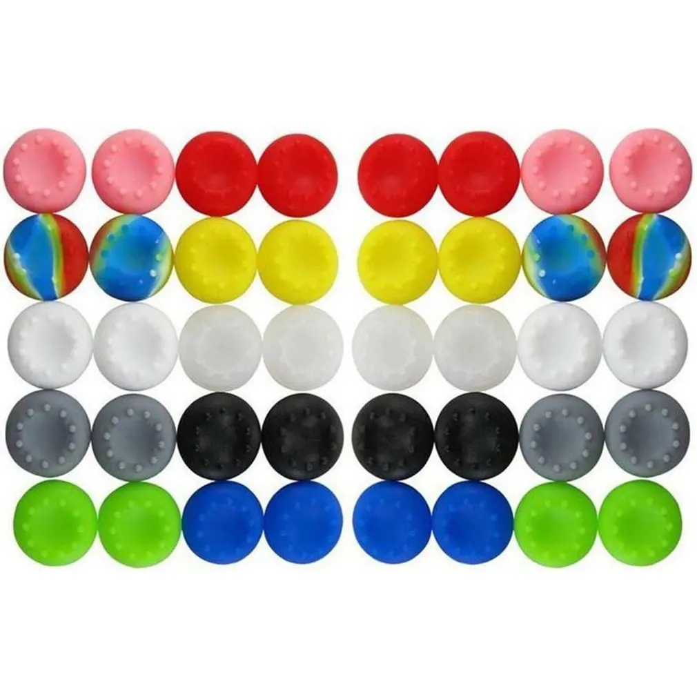 

Thumb Stick Grips Caps For PS4 Pro Slim Silicone Analog Thumbstick Grips Cover For Xbox PS3 PS4 For XBOXONE Accessories