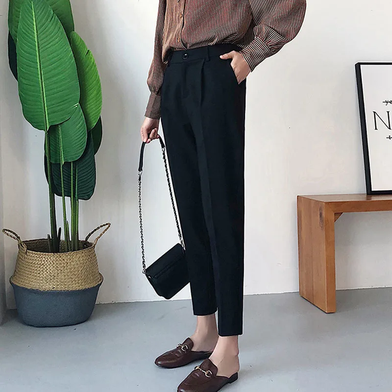 Осенние штаны 2021 новые весенние джинсы с высокой талией женские узкие брюки