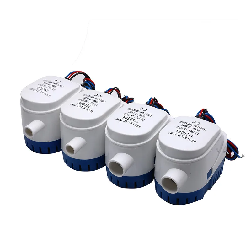 Погружной насос 1100GPH 750GPH 12/24VDC с высоким потоком садовый Гидроплан двигателем для