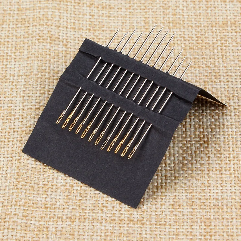 12-контактная многоразмерные х боковое отверстие швейные иглы Нержавеющая сталь