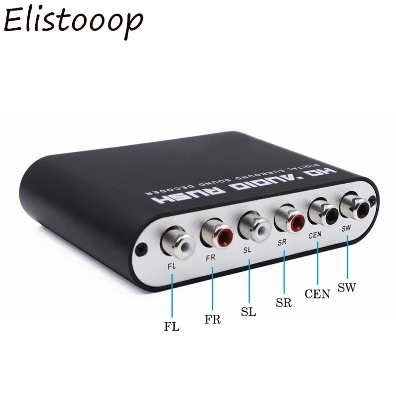 Цифровой аудио декодер 5 1 SPDIF коаксиальный к RCA DTS AC3 оптический цифровой усилитель