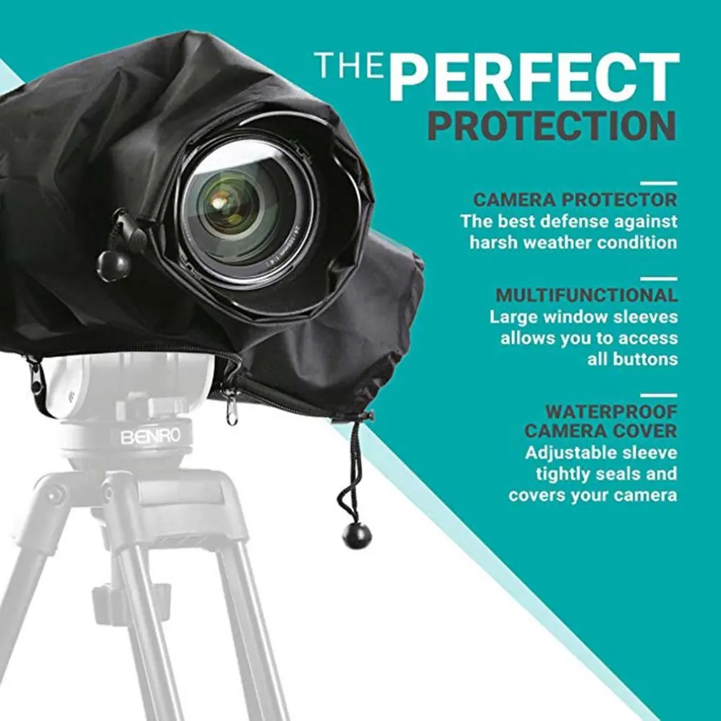 

Outdoor Rainproof Covers DSLR Telephoto Lens Protectors Camera Rain Cover Dustproof Camera Raincoat