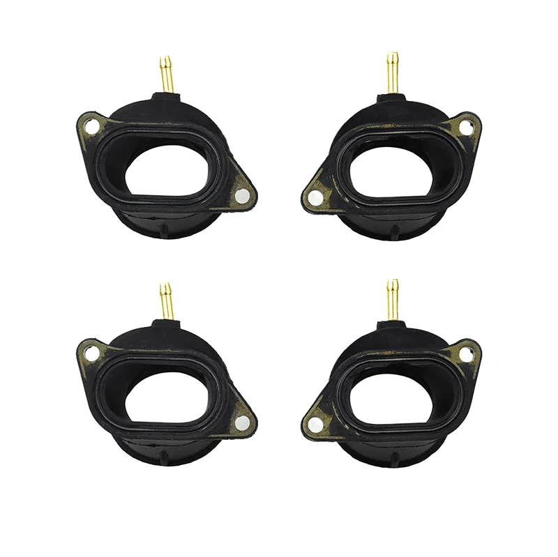

4PCS Carburetor Carb Intake Manifold Joint Boot for Yamaha FZ1 2001-2005 FZS1000 FAZER 2001-2005 FZ-1S FZ1S 04-05 FZS1 04-05