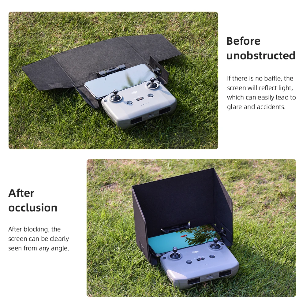 Пульт дистанционного управления монитор Солнцезащитный козырек для смартфона