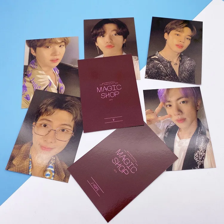 Bangtan мальчики случайная карта фотоальбом японский концерт 5-я годовщина случайная карта