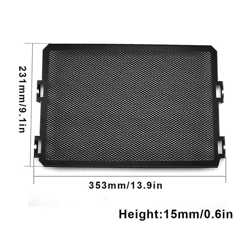 

Motorcycle Stainless Steel Radiator Grill Guard Cover Protective Fits for Yamaha FZ-07 FZ 07 MT-07 MT 07 2013-2020