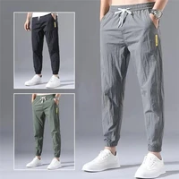 casual men pants summer 2021 new style fashion outdoor lightweight loose cool jogging sport pants big size pantalons pour hommes