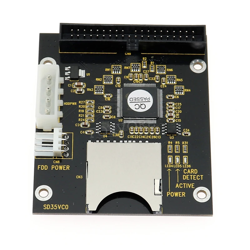SD для IDE/SATA адаптер 3 5 &quot3 дюйма 40pin 40 pin типа папа sd конвертер карты контроллера