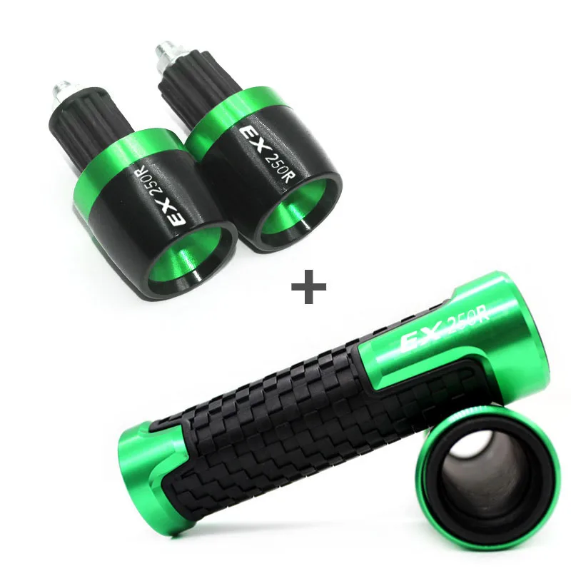 

FOR KAWASAKI EX250R EX 250R EX250 R 2008 2009 2010 2011 2012 Motorcycle Accessories handlebar grip end knobs Handle bar grips