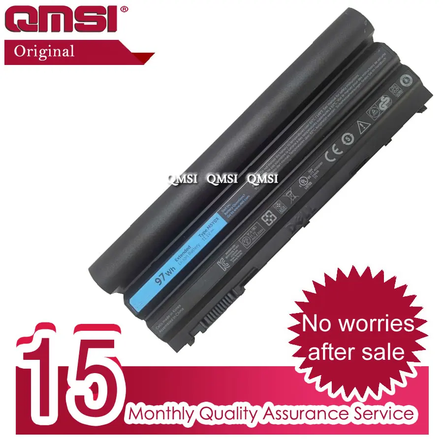 Оригинальный аккумулятор QMSI 11 1 В 97 Втч 9000 мАч M5Y0X 71R31 T54FJ/F3 X57F1 подходит для