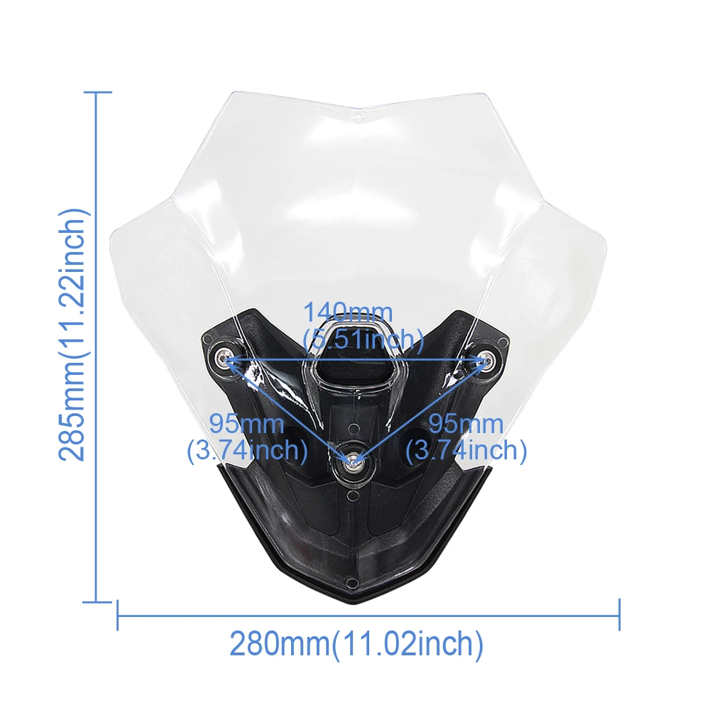 

NEW Motorcycle Accessories Screen Windshield Fairing Windscreen Baffle Wind Deflectors For BMW F900R F 900R F900 R 2020