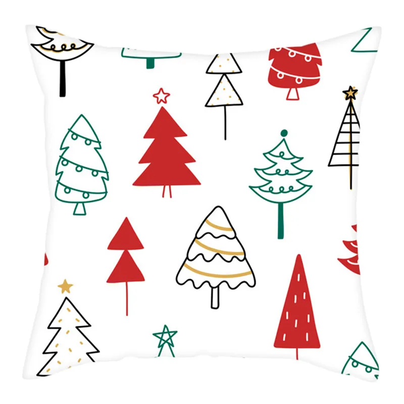 Рождественский подарок Fuwatacchi чехол для подушки новогодние носки декоративная