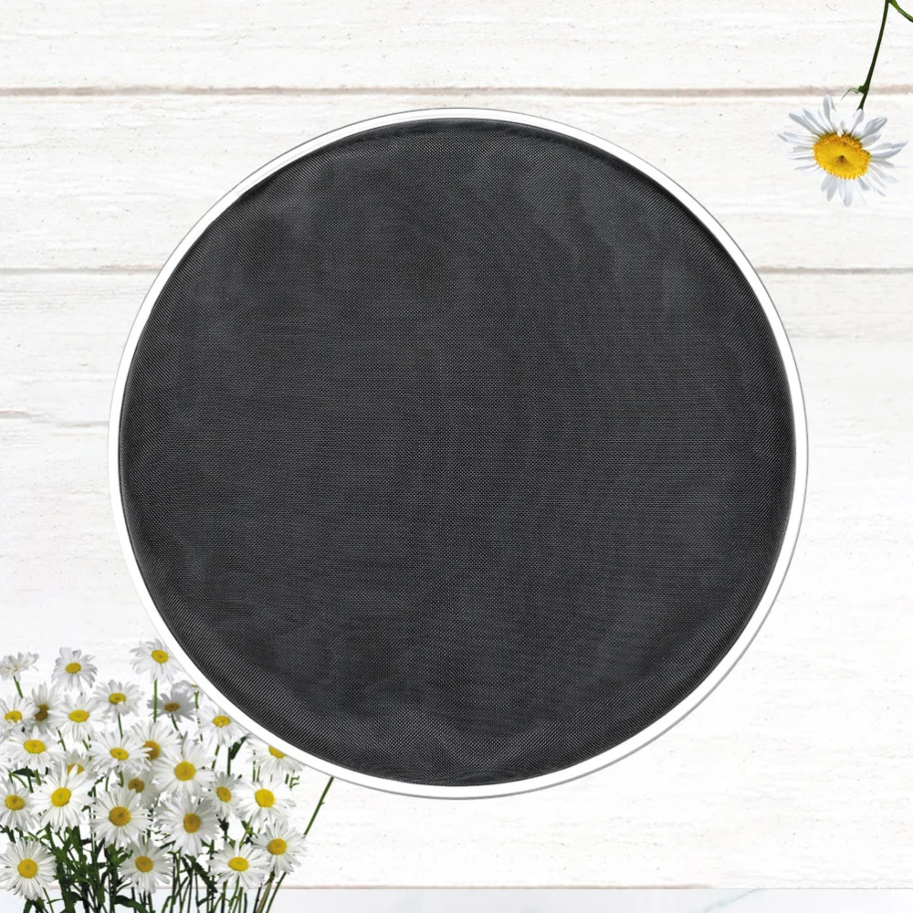 

10 Inch Double-deck Drum Skin Nylon and Steel Silence Drum Cover Replacement Accessories for Home