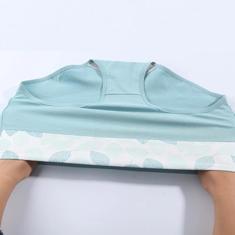 Хлопковое нижнее белье для девочек и девушек модные трусики с высокой талией