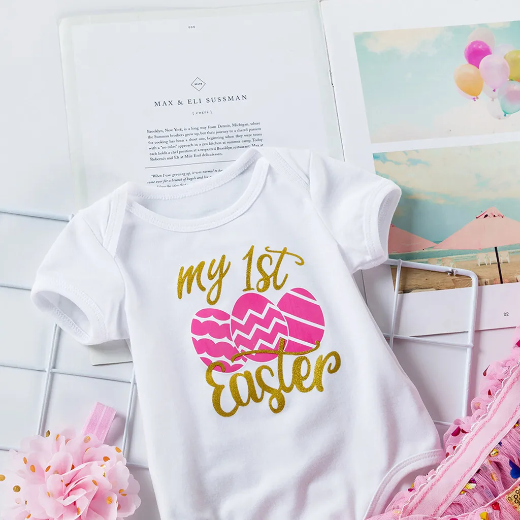 Одежда для маленьких девочек футболка с длинными рукавами топ + джинсовые штаны 1