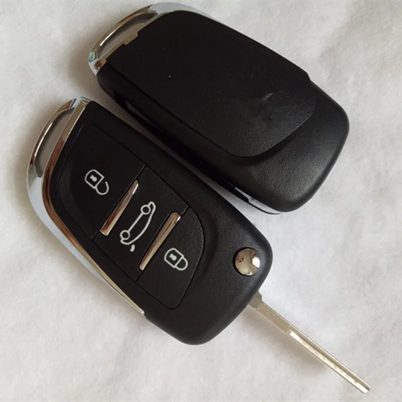 Чехол-книжка для автомобильного пульта дистанционного управления с 3 кнопками