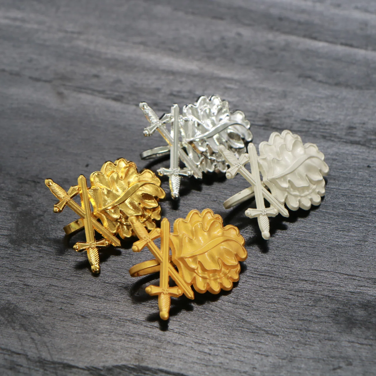 1 шт. Высокое Качество Немецкий Рыцарь Железный крест дубовые листья двойные мечи