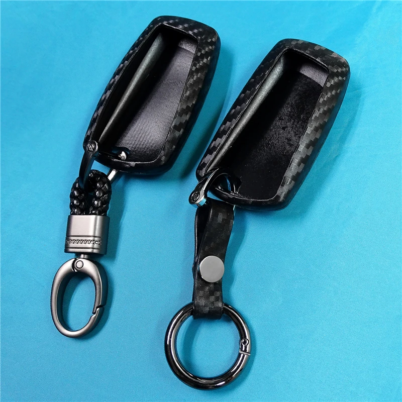 Чехол для автомобильного ключа чехол из углеродного волокна Bmw 1 3 5 7 серии X1 X3 X4 X5 X6