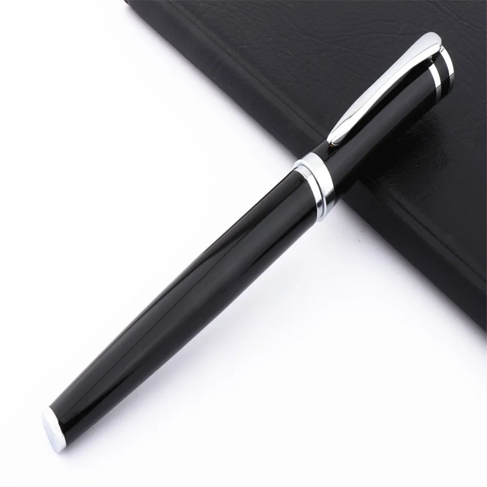 Ручка перьевая Baoer 3035 черная со средним пером|fountain pen broad nib|pen fountainfountain case |