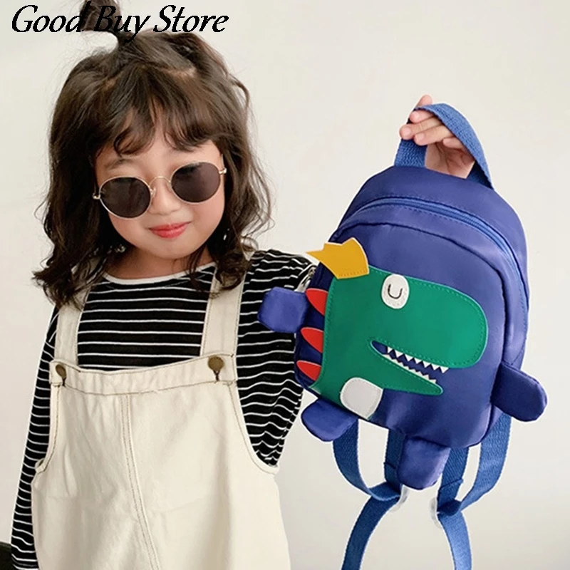 Рюкзак с 3d динозавром для девочек детский школьный ранец мультипликационным