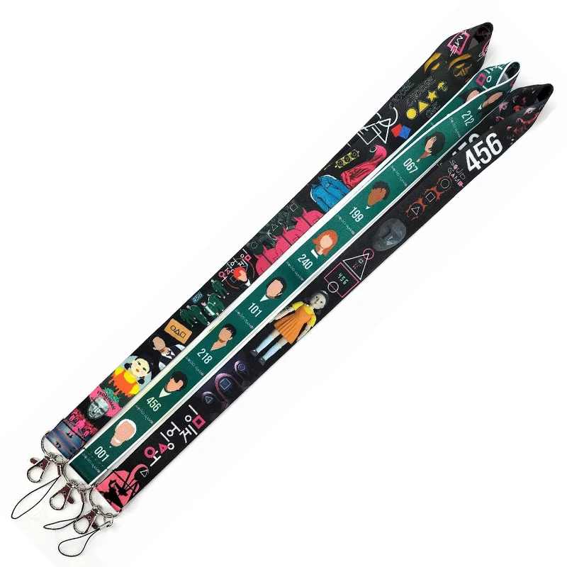 Шнурок для ключей C1319 в Корейском стиле ремешок держатель ID-карты аксессуары