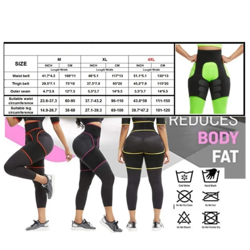 

Slim Thigh Trimmer Slim Slimming Belt Rubber Bodysuit Bodybuilding Belt