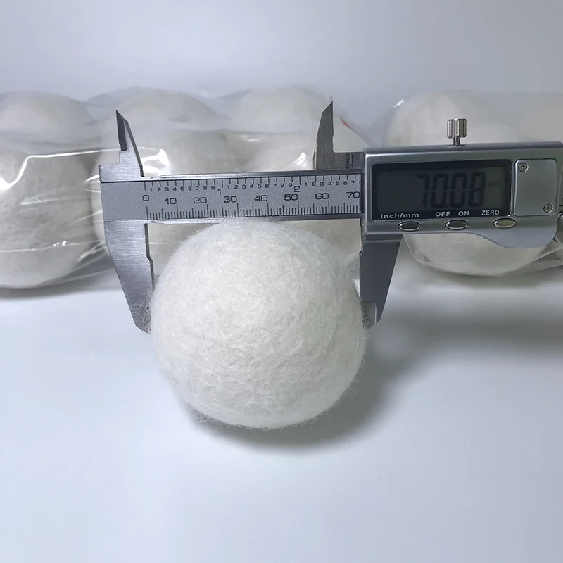 Шерстяной шарик для стирки многоразовый натуральный органический смягчитель