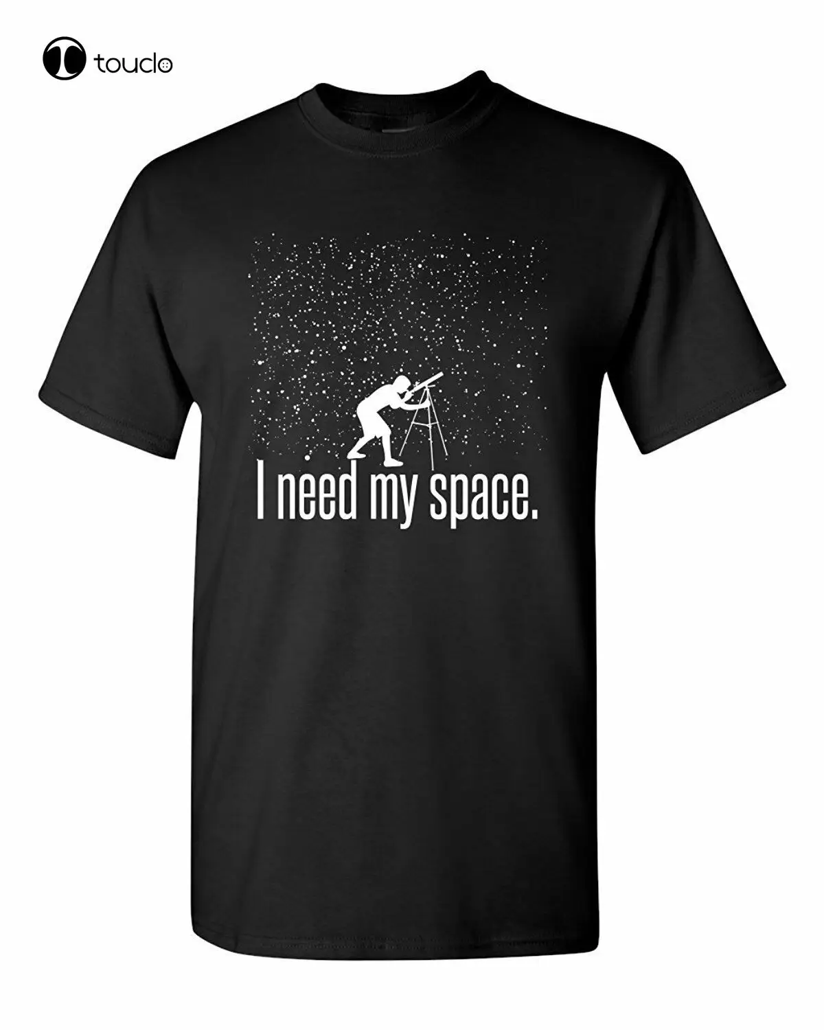 Need My Space Astronomy Telescope Funny Humor Pun  Adult Graphic T-Shirt Tee Shirt Fashion Funny New Xs-5Xl
