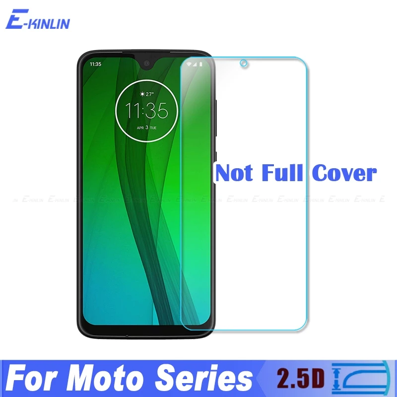2.5D Закаленное стекло для Motorola Moto E7 E7i E6s E6 E5 E4 Plus Z4 Z3 Z2 Force Power Play Защитная пленка
