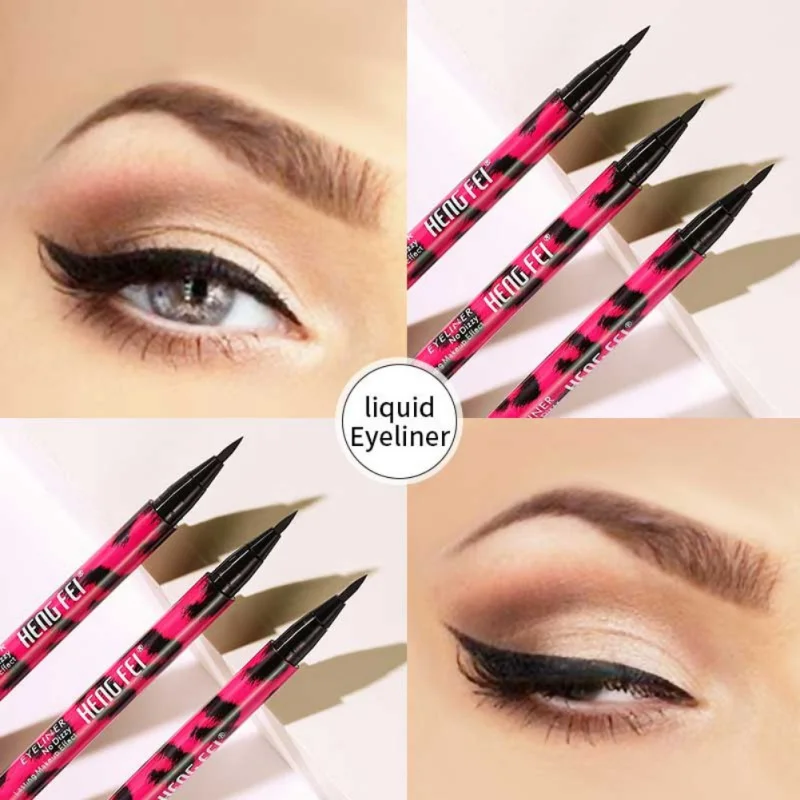 Подводка карандаш для глаз с леопардовым рисунком жидкая Косметика макияжа тату