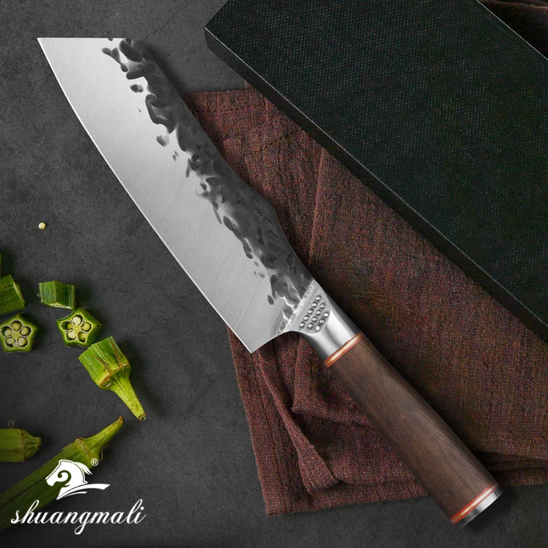 Ножи мясника 5Cr1 5Mov из кованой стали 6 дюймов кухонные ножи кухонный нож шеф-повара