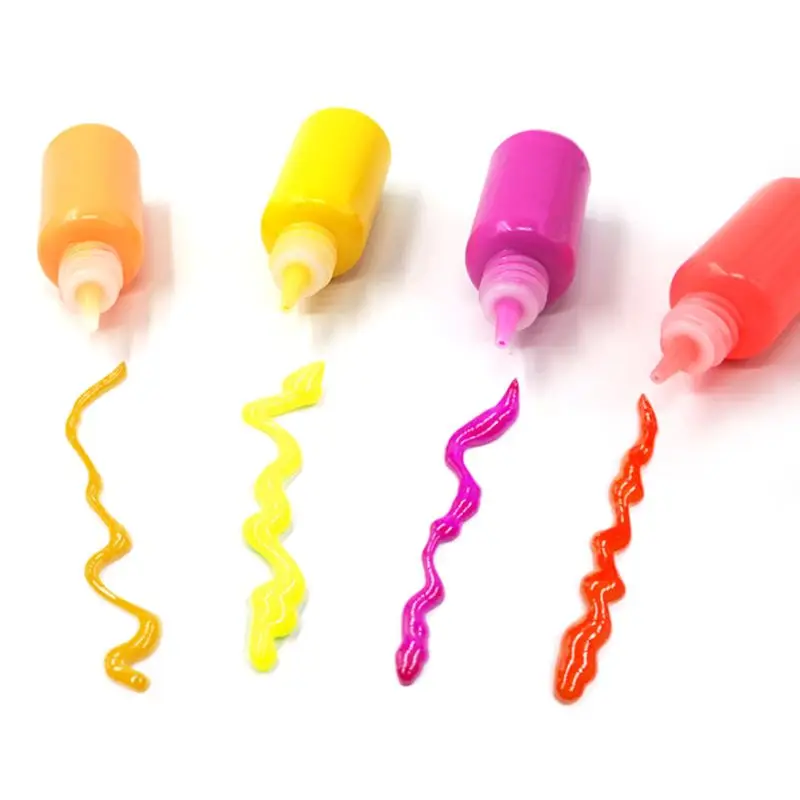 

6 Colors Acrylic Paint Pigment Set for Children Graffiti DIY Painting