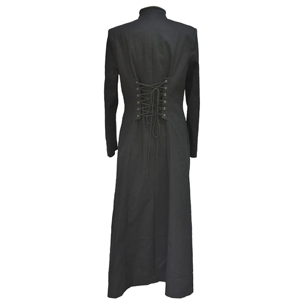 

Medieval Cosplay Costume Long Coat Trench For Adult Men Halloween Carnival Party Costumes