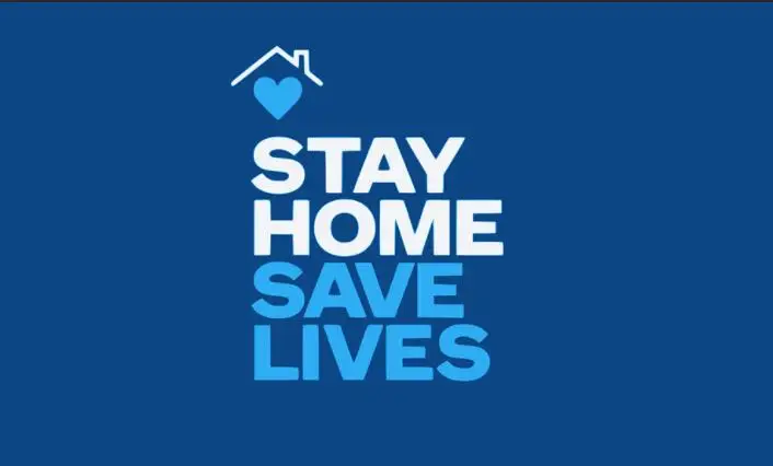 

STAY HOME SAVE LIVES Flag 3x5ft custom banner
