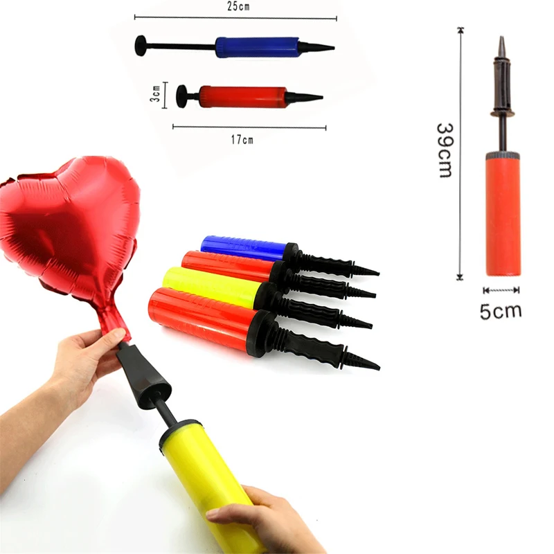 1 шт. большой ручной воздушный шар насос для алюминиевой пленки латексный