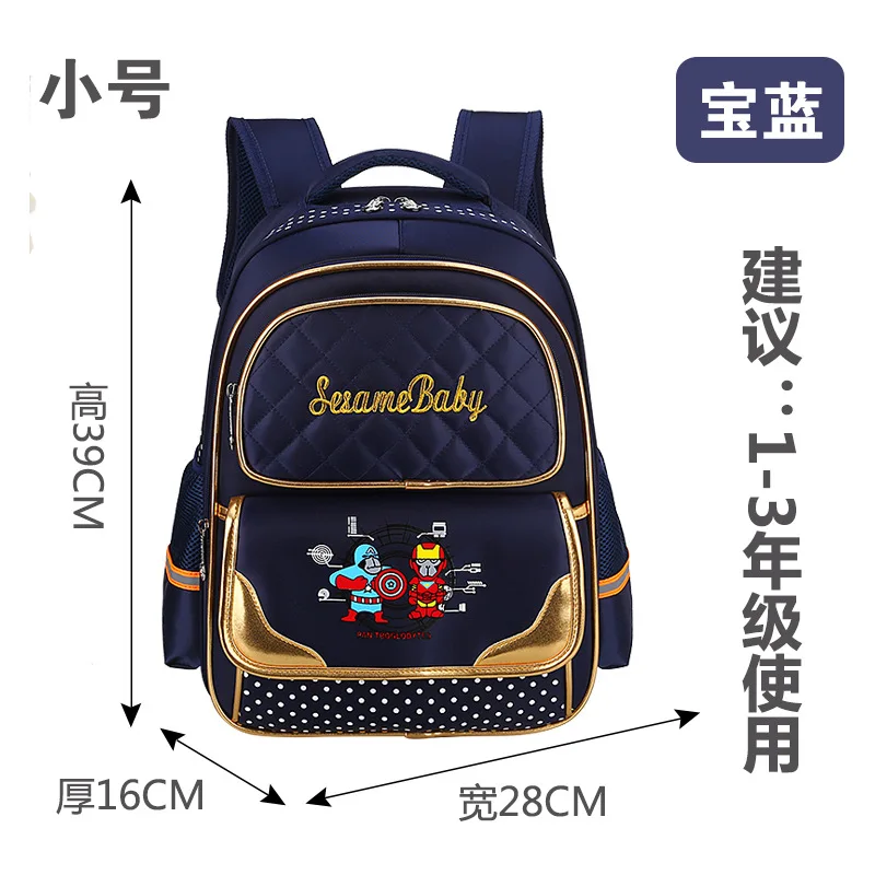 2020 NEW school bag for boys girls children orthopedic backpack kids cartoon print Nylon waterproof book bag primary school bags