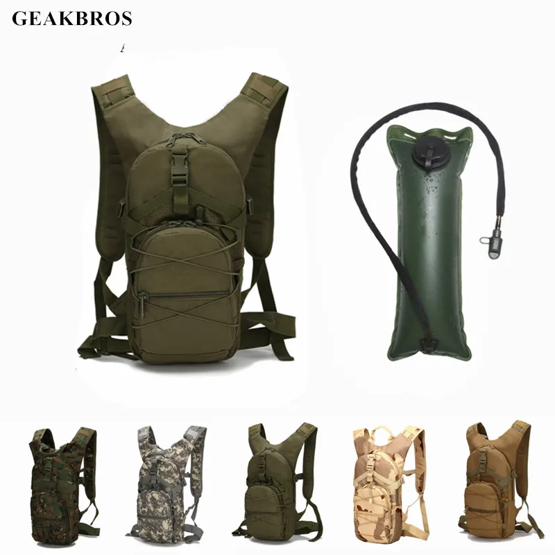 

18L Tactical Backpack Outdoor Sports Bag Climbing Cycling Bag 800D Oxford Military Backpack Waterproof Travel Hiking Camping Bag