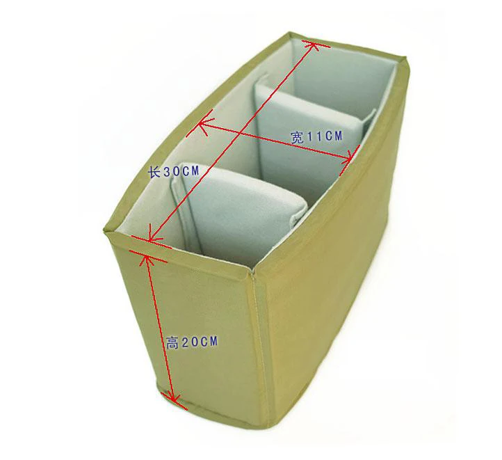 Roadfisher Waterproof Camera Padded Protect Bag Insert Partition Case Divider Fit 1 DSLR 2 Lens Flash Canon Nikon Sony Pentax |