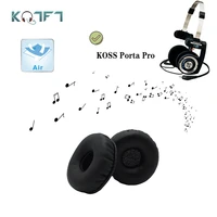 kqtft leather 1 set of replacement earpads for koss porta pro headset ear pads earmuff cover cushion cups