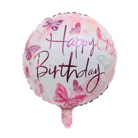 new 18inch 1pcs foil balloons birthday party decoration kids birthday makeup extra strong balloons happy birthday supplies