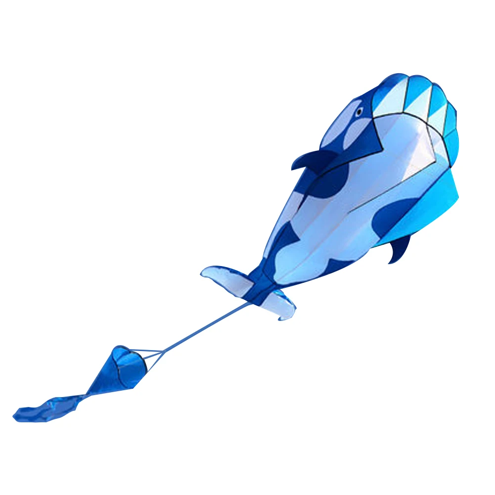 

3D Soft kite Whale Dolphin Frameless Flying Kite Outdoor Sports Toy Children Kids Funny Gift
