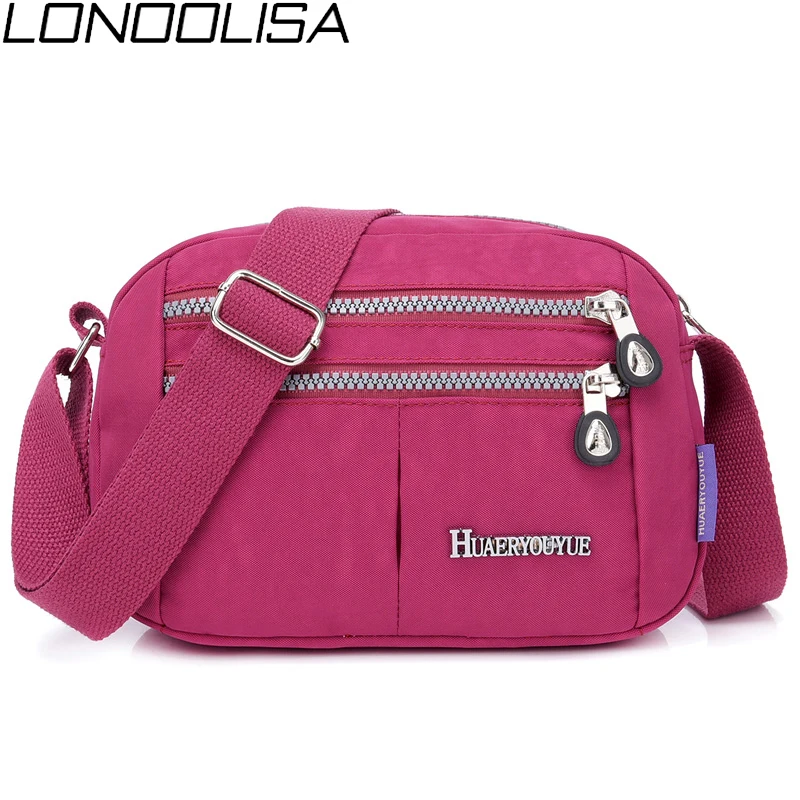 Высококачественные водонепроницаемые нейлоновые женские сумки на плечо