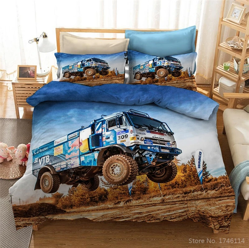 

Motocross Racing 3D Printed Duvet Cover Set Motorcycle Bed Linens Twin Full Queen King Size Bedding Set Bedclothes Home Textile