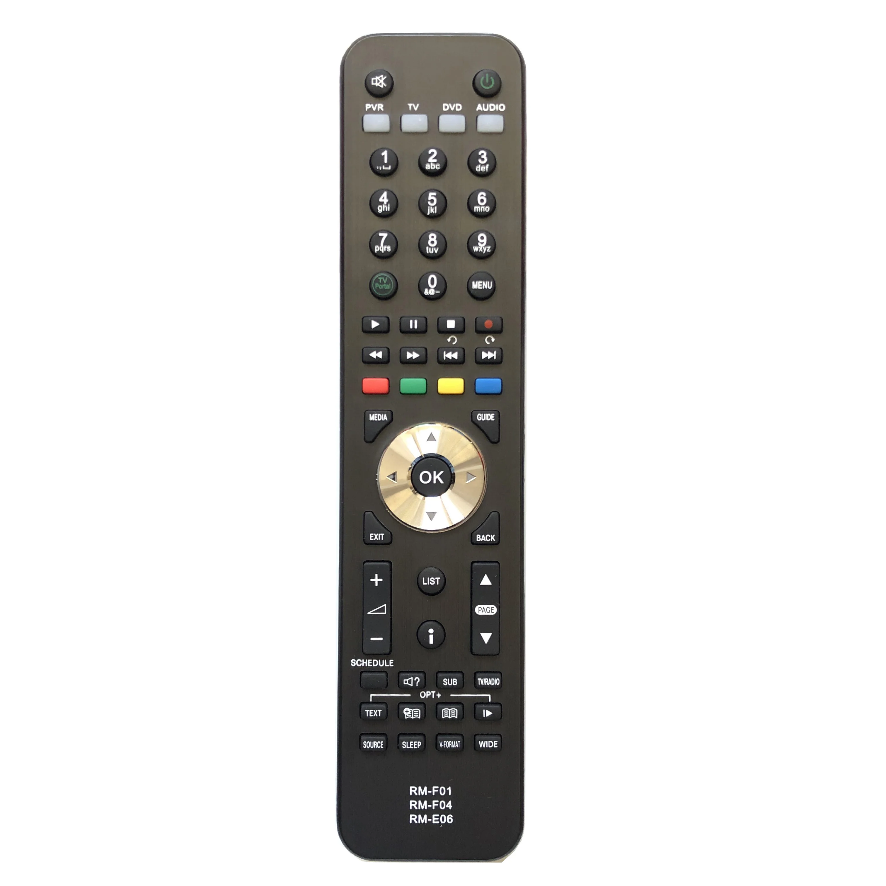 

Replacement Remote Control For HUMAX RM-F01 RM-F06 RM-F04 TV DVD AudioHDR-Fox T2 Freeview 500GB &1TB HDD Smart System Controller