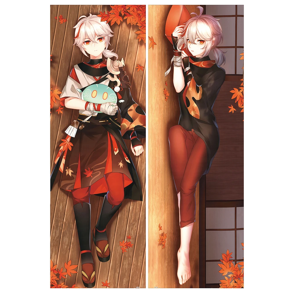 

Kaedehara Kazuha Dakimakura Pillow Case Game Genshin Impact Otaku Hugging Anime Fullbody Pillow Cover Bedding Pillowcase Gifts