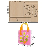 eco friendly handbag tote bag cutting wood dies 2020 new craft wooden die suitable for common die cutting machines on the market